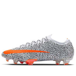 Кроссовки cr7 x mercurial vapor 13 elite fg Nike, белый cv3170-180 | white/total orange/black