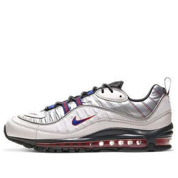 Кроссовки air max 98 nrg Nike, серый bq5613-001 | gray/yellow/goldgray/blue