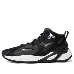 Кроссовки демонстрируют средний Adidas, черный h67747 | black/white
