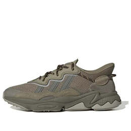 Кроссовки оригиналы ozweego Adidas, коричневый hp2333 | brown/gray/green
