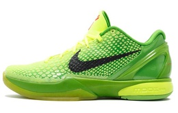 Кроссовки Nike Kobe 6 Grinch, зеленый 429659-701