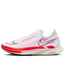 Кроссовки zoomx streakfly Nike, белый dj6566-102 | white/bright crimson/sail/obsidian