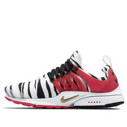 Кроссовки Air Presto Nike, белый cj1229-100 | white/metallic gold-black-red orbit