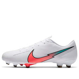 Кроссовки mercurial vapor 13 академия мг Nike, белый at5269-163 | white/red/green