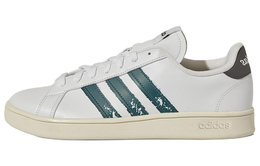 GRAND COURT Скейтбординг Кроссовки Мужские Низкие Белые/зеленые Adidas Neo gw1096