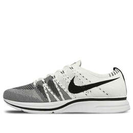 Кроссовки flyknit trainer 2017 Nike, белый ah8396-100 | white/black