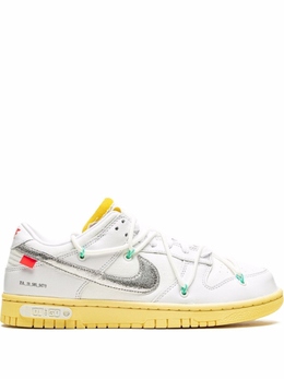 Nike кроссовки Dunk Low Lot 01 из коллаборации с Off-White, белый dm1602127 | белый
