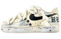 Кроссовки Air Force 1 Low 07 для скейтбординга, мужские, цвета экрю Nike, Ecru cw2288-111(team45-哥特麻绳做旧) | ecru