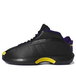 Баскетбольные кроссовки Adidas Crazy 1, черный fz6208 | core black/collegiate purple/bold gold