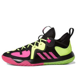 Кроссовки harden stepback 2 Adidas, черный gz2955 | black/yellow/pink