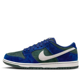 Кроссовки sb dunk low Nike, синий hf3704-400 | deep royal blue/sail/vintage green