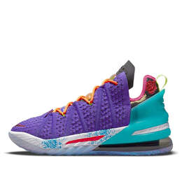Кроссовки lebron 18 ep Nike, фиолетовый dm2814-500 | psychic purple/multi colour-black