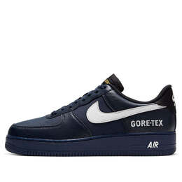 Кроссовки gore tex air force 1 low Nike, синий ck2630-400 | blue