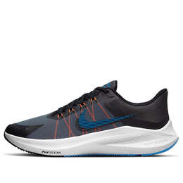 Кроссовки air zoom winflo 8 Nike, черный cw3419-007 | black/gray/blue