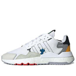 Кроссовки оригинальные nite jogger Adidas, белый hp9113 | white