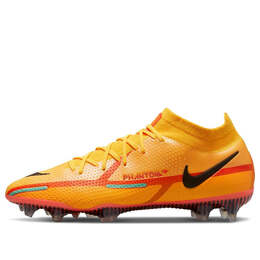 Кроссовки фантом gt2 elite df fg Nike, оранжевый cz9889-808 | orange/black