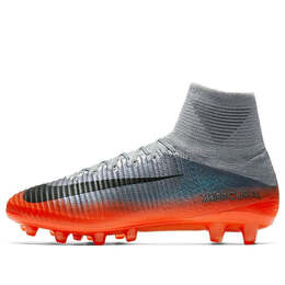 Кроссовки mercurial superfly 5 cr7 ag pro c Nike, серый 852510-001 | gray/orange
