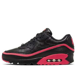 Кроссовки x unfeated air max 90 Nike, черный cj7197-003 | black/solar red