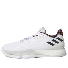 Кроссовки Crazy Light Boost 2018 Adidas, белый bb7157 | white/black