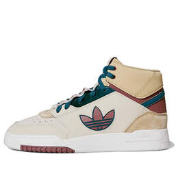 Кроссовки drop step xl Adidas, бежевый gv9326 | cream/brown/green