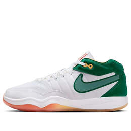 Кроссовки air zoom gt hustle 2 ep Nike, белый dj9404-103 | white/green/orange