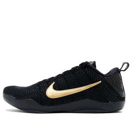 Кроссовки kobe 11 elite low Nike, черный 869459-001 | black/black