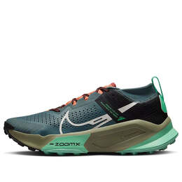 Кроссовки zoomx zegama Nike, зеленый dh0623-300 | green/black/orange