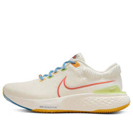 Кроссовки zoomx invincible run flyknit 2 Nike, белый dv1745-181 | white/yellow