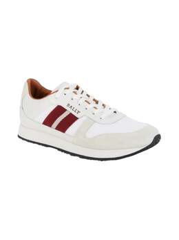 Мужские кроссовки Bally Sprinter 6238402 белые кожаные замшевые, белый 7298031484988 | white