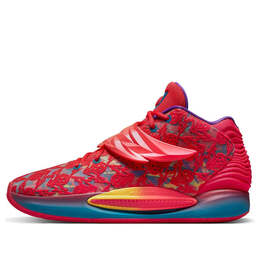 Кроссовки кд 14 эп Nike, красный do6902-600 | red/yellow