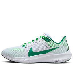 Кроссовки air zoom pegasus 40 prm Nike, белый fj0329-100 | white/malachite-fir-grn strike