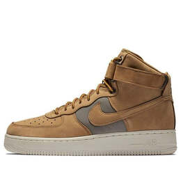 Кроссовки air force 1 высокие Nike, желтый 525317-700 | yellow