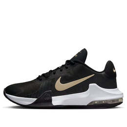 Кроссовки air max impact 4 Nike, черный dm1124-003 | black/gold/white