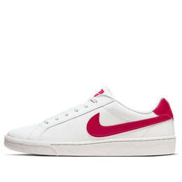 Кеды Court Majestic кожаные красные Nike, белый 574236-169 | white/red