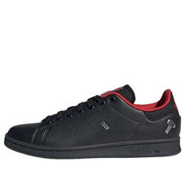 Кроссовки marvel x stan smith Adidas, черный gz5993 | core black/silver metallic/scarlet