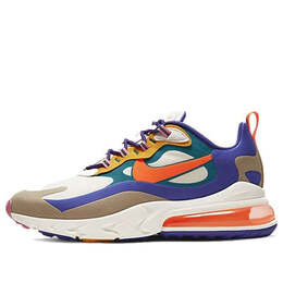 Кроссовки air max 270 react Nike, синий cu3014-181 | blue/orange