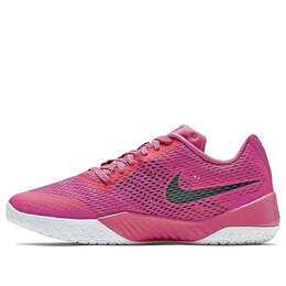 Кроссовки hyperlive ep Nike, розовый 820284-606 | vivid pink/black-pnk blast-wht