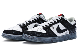 Кроссовки Nike Dunk Skateboard Shoes Men Low-Top White dv0827-100(team80-男款陨落黑白绿)