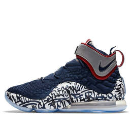 Кроссовки леброн 17 Nike, синий ct6047-400 | blue