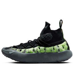 Кроссовки ispa sense flyknit Nike, зеленый cw3203-003 | green/black