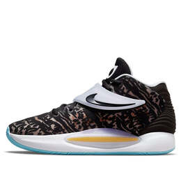 Кроссовки кд 14 эп Nike, черный cz0170-001 | black/white/copa/orange trance