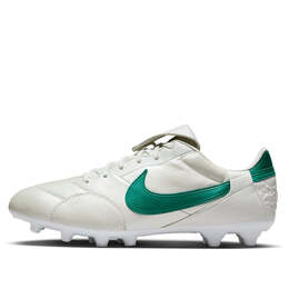 Кроссовки премьер 3 низкие fg Nike, белый hm0265-102 | metallic summit white/mystic green