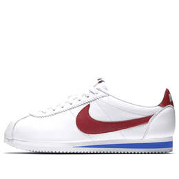 Кроссовки классические cortez кожа qs Nike, белый 885723-164 | white/blue/red