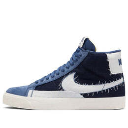 Кроссовки блейзер средний sb Nike, синий ct0715-400 | blue