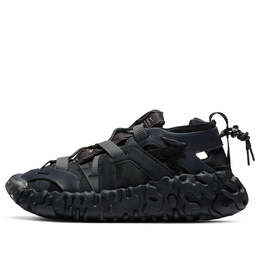 Кроссовки ispa overreact sandal Nike, черный cq2230-001 | black/thunder grey/dk smoke grey