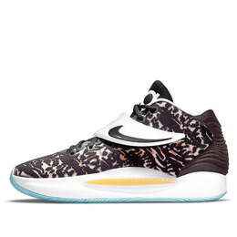 Кроссовки кд 14 Nike, черный cw3935-001 | black/white/blue