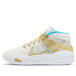 Кроссовки кд 13 эп Nike, белый da0894-102 | white/gold