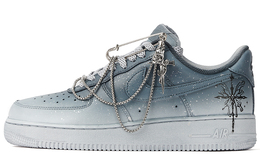 Мужские кроссовки для скейтбординга Nike Air Force 1, Gray/White cw2288-111(team拾柒-男款低帮玫瑰少年板鞋) | gray/white