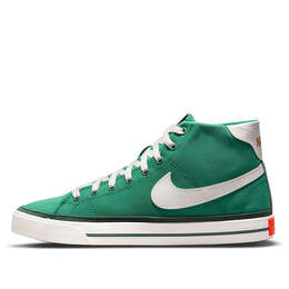 Кроссовки Court Legacy Canvas Mid Nike, зеленый dm3363-300 | green/white