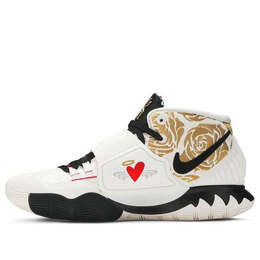 Кроссовки sneaker room x kyrie 6 Nike, белый dc3269-100 | creamwhite/black/gold